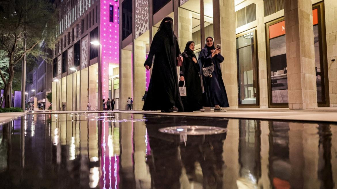 El rol de las mujeres en Qatar. Foto: AFP.