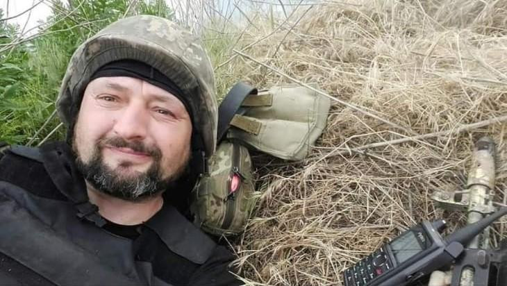 El ucraniano que vivía en Calafate y volvió a luchar en Ucrania_Facebook/Grig Cozma