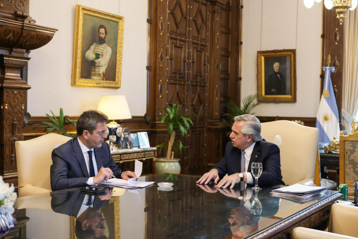 Sergio Massa y Alberto Fernández, NA