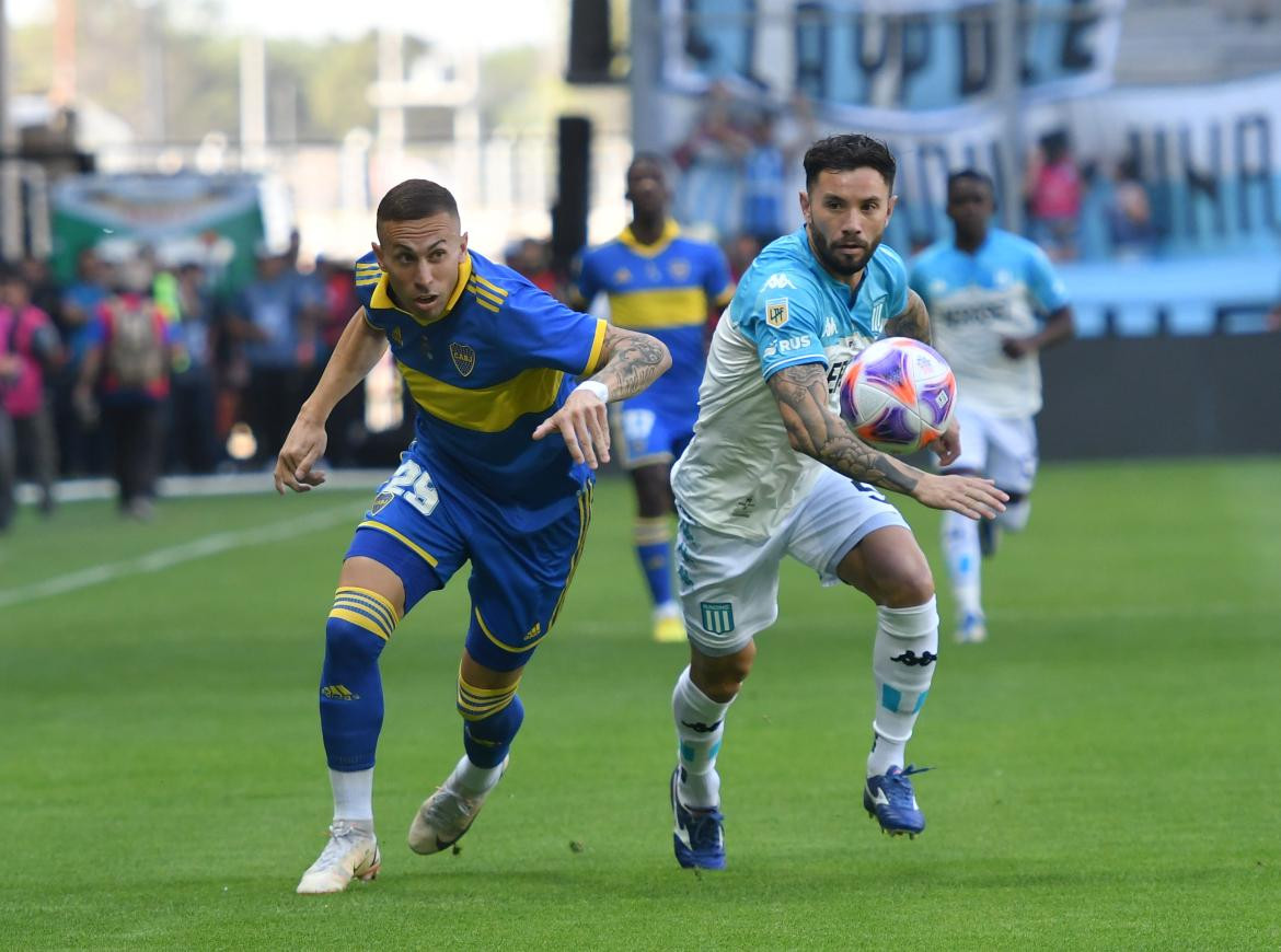 Boca vs. Racing; Trofeo de Campeones. Foto: Télam.