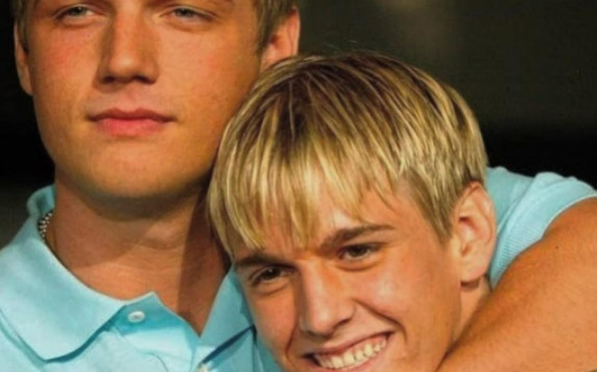 Nick Carter y Aaron Carter. Foto: Twitter/nickcarter