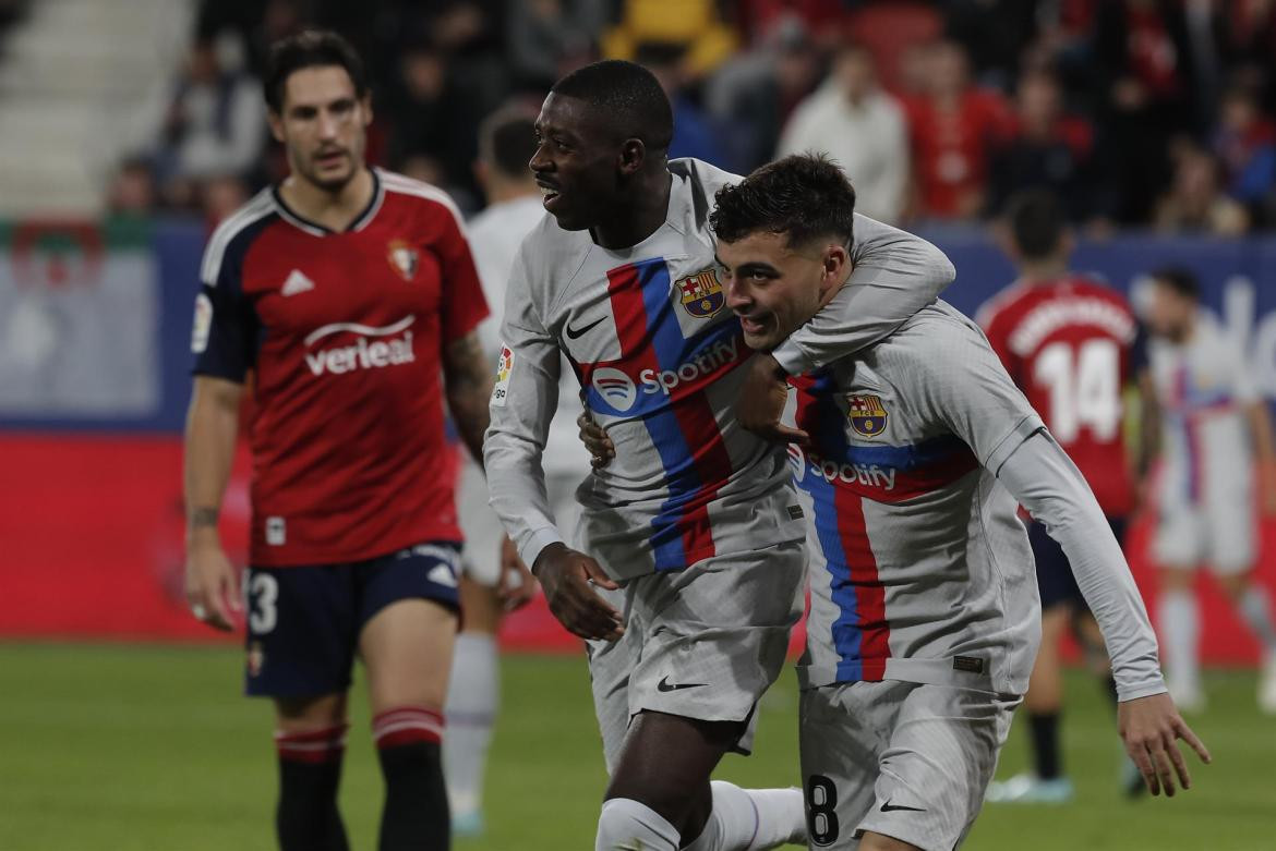 Barcelona vs Osasuna. Foto: EFE