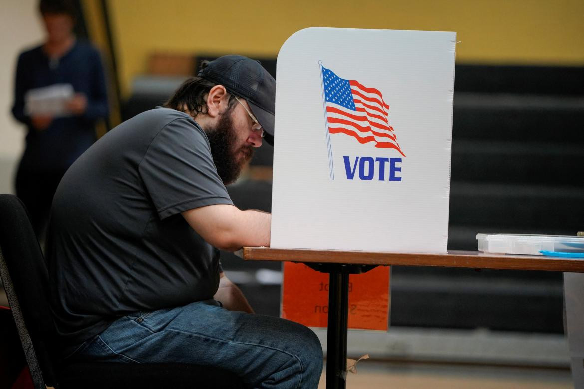 Votantes en Georgia midterms en Estados unidos foto Reuters