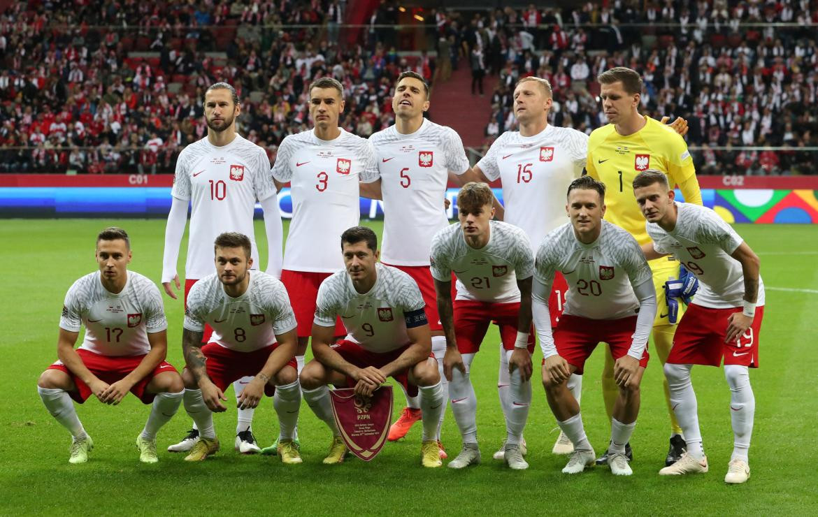 Selección de Polonia. Foto: REUTERS.