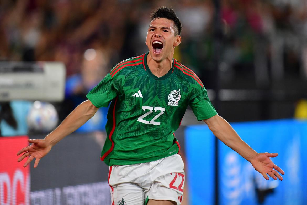 Hirving Lozano. Foto: REUTERS.