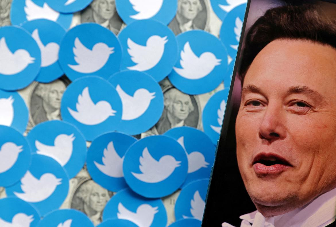 Elon Musk, Twitter. Foto: REUTERS