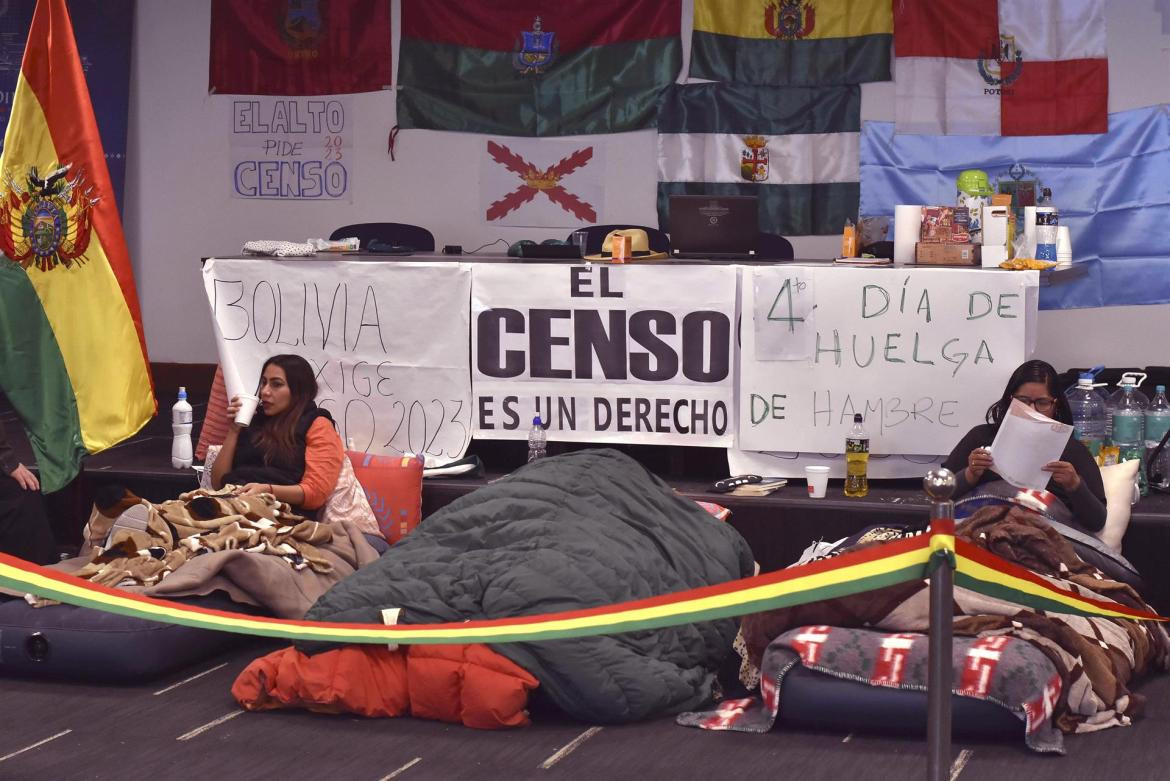 Oposición boliviana en huelga de hambre por el censo_Reuters
