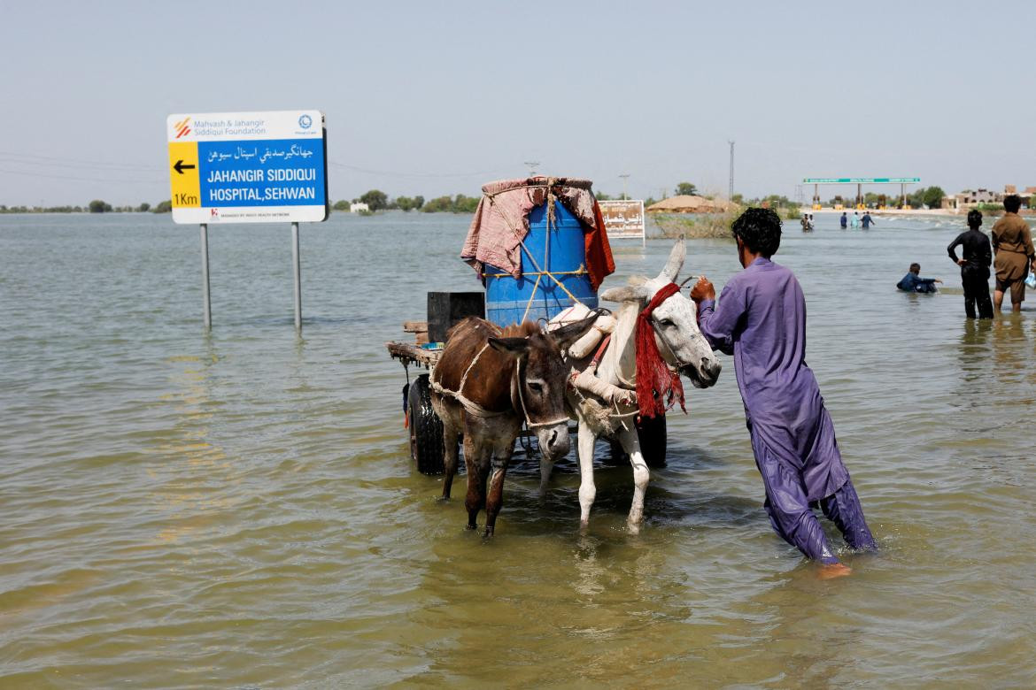 Inundaciones en Pakistán_Reuters