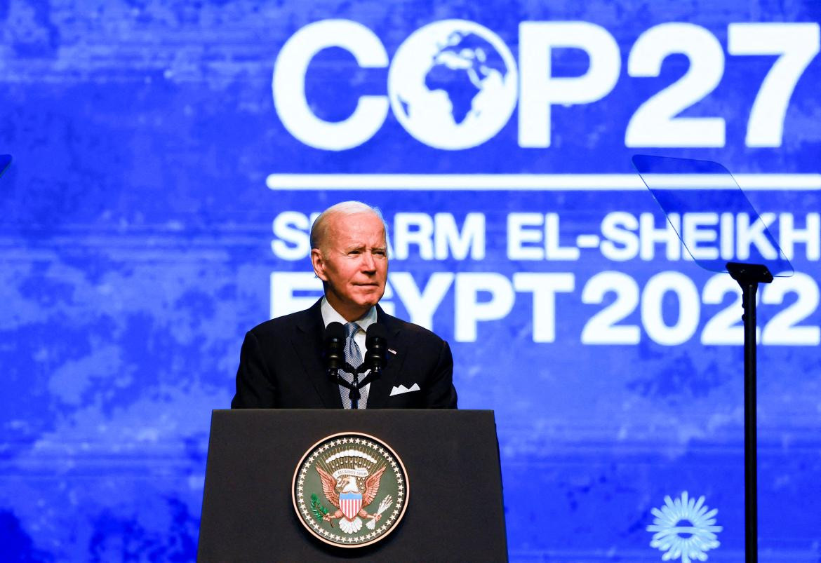 Joe Biden en la COP27_Reuters