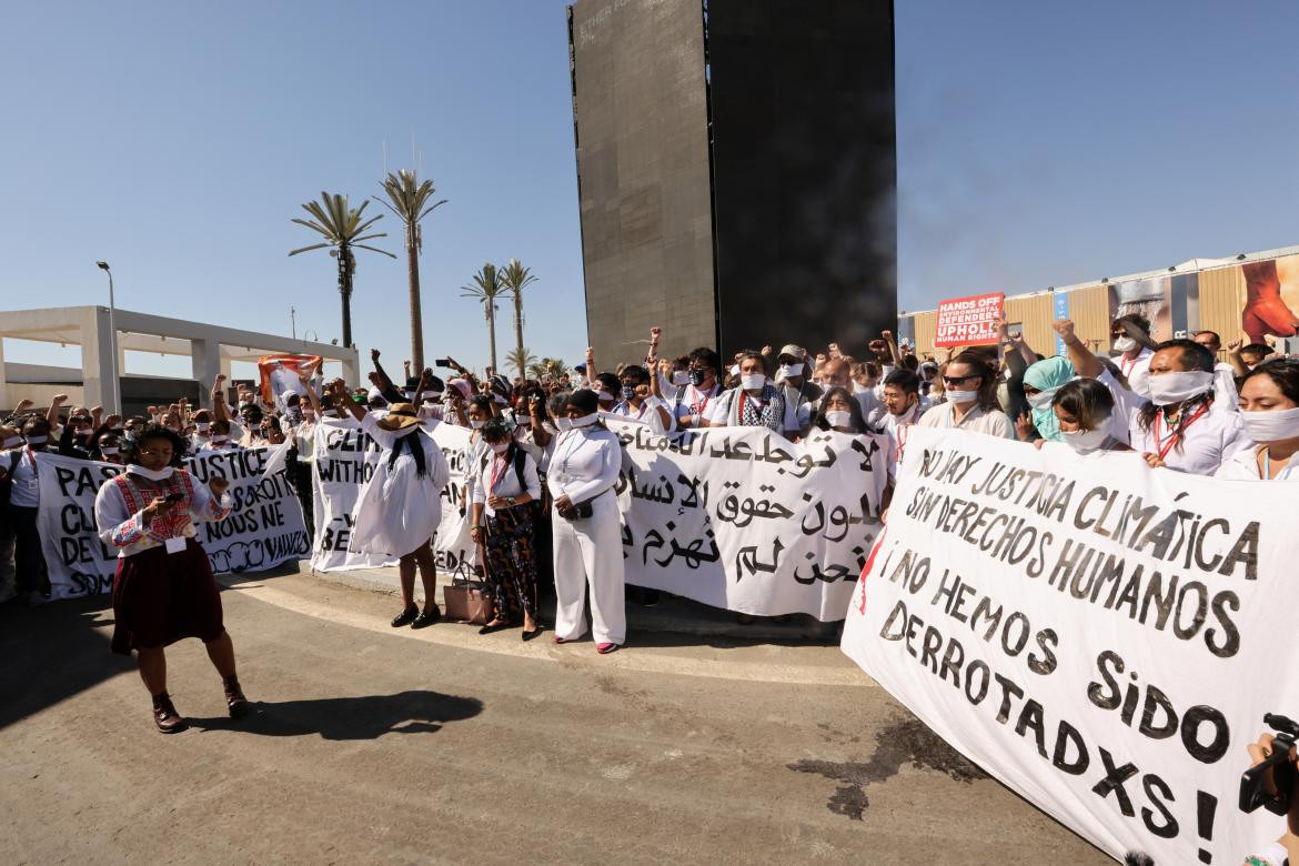 Protestas en Egipto contra la COP27_Reuters