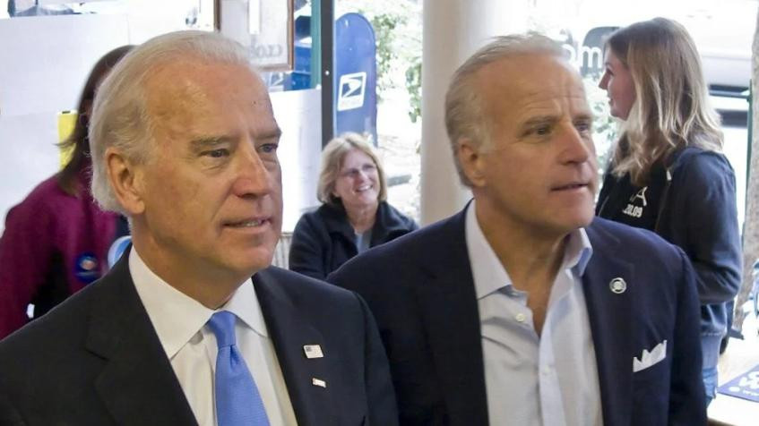 Joe Biden y su hermano. Foto: NA.
