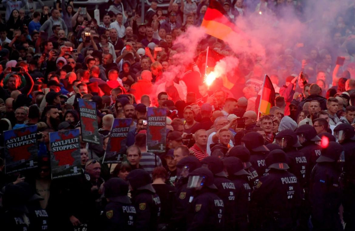 Demostración neonazi en Alemania_Reuters