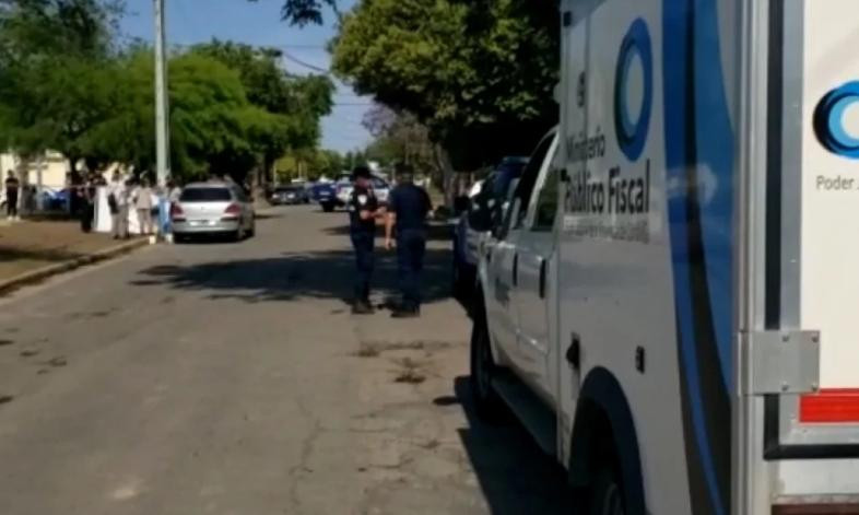 Lugar de femicidio en Córdoba. Foto: NA 