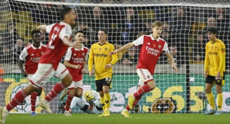 Arsenal vs Wolves, Premier. Foto: NA