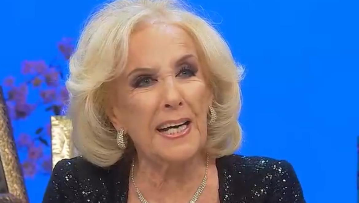 Mirtha Legrand. Foto: captura.