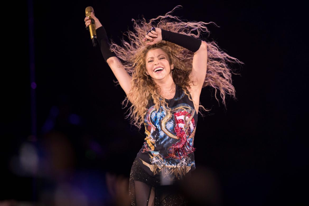 Shakira. Foto: NA.