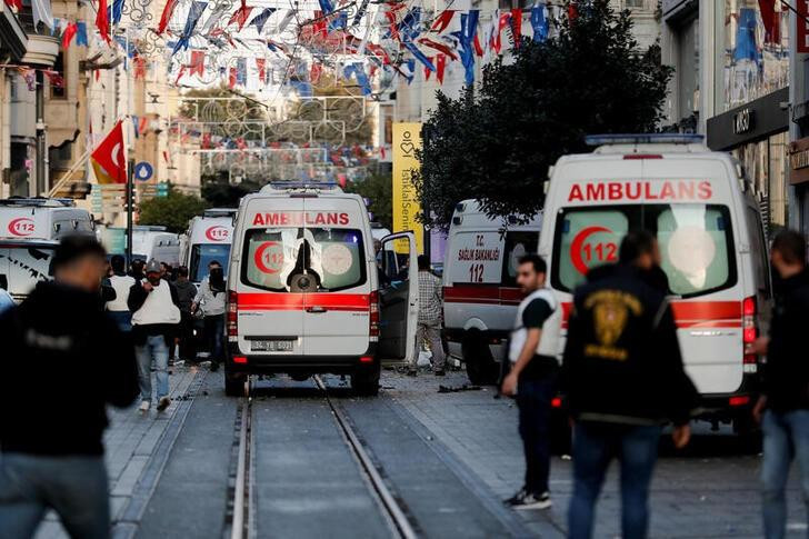 Fuerte explosión en Estambul mató a más de seis personas y dejó a 53 heridos. Foto: Reuters.
