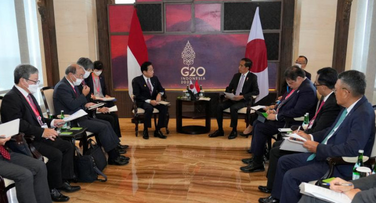 Cumbre del G20 en Indonesia. Foto: Reuters.