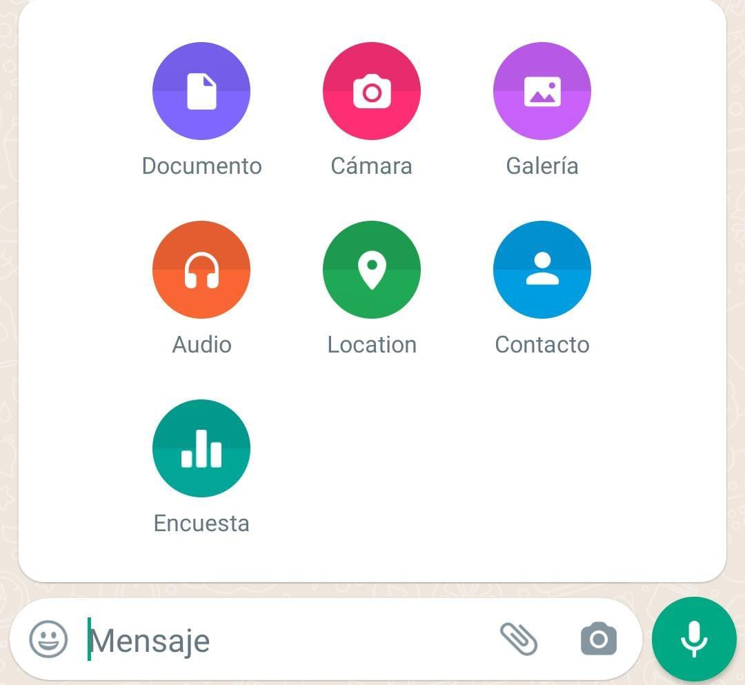 Encuestas, la nueva opción de WhatsApp. Foto: Captura de pantalla