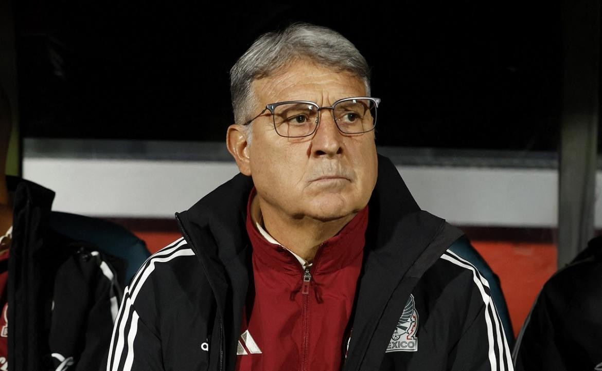 Gerardo Martino, el entrenador de México. Foto: Reuters.