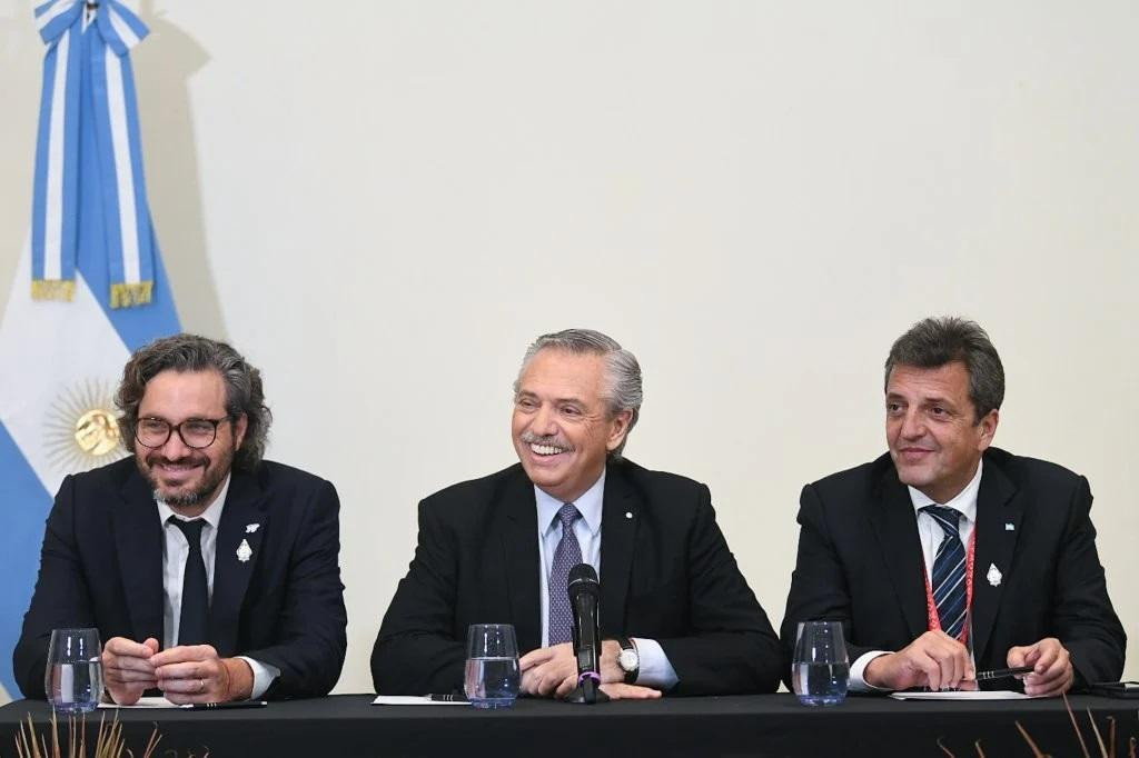 Alberto Fernández, Gobierno, conferencia en G20, Cafiero, Massa, NA
