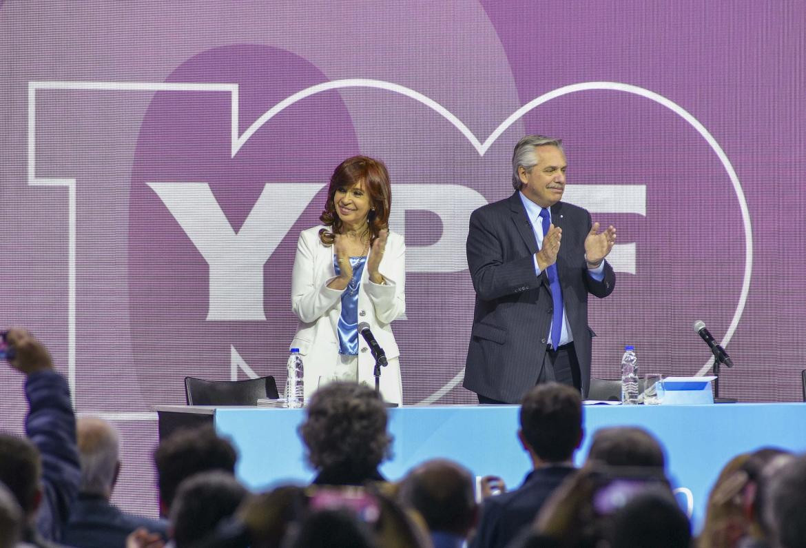 Cristina Kirchner y Alberto Fernández, Gobierno, NA	