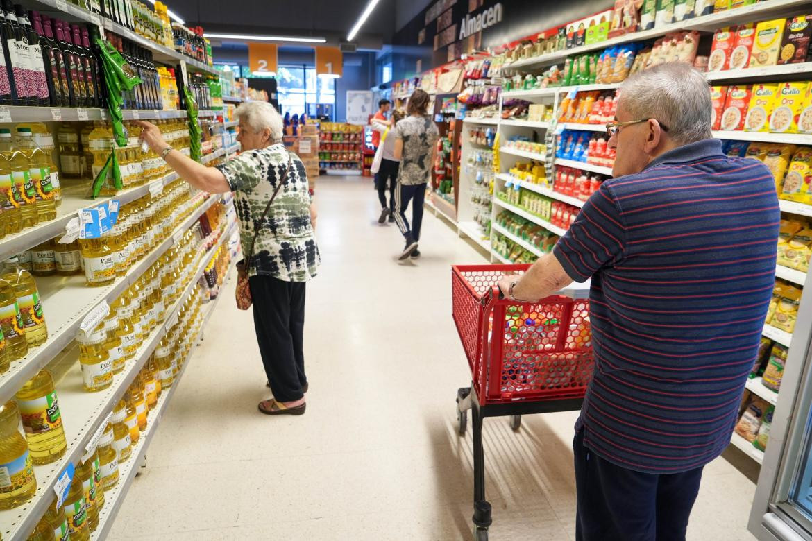 Inflación, supermercado, consumo, frutas y verduras NA	