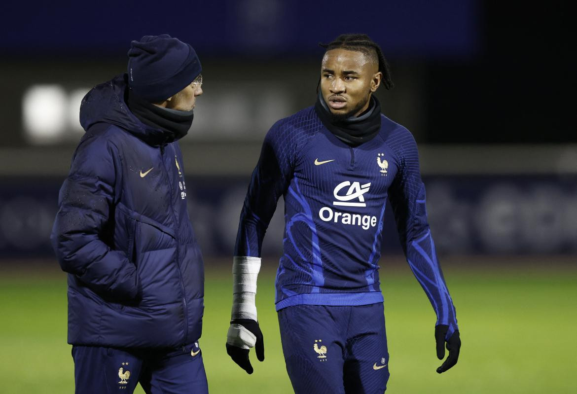 Christophe Nkunku en Francia. Foto: REUTERS.