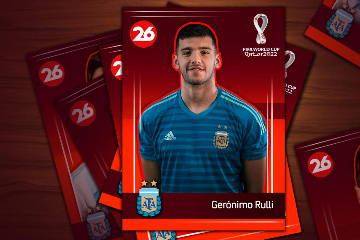 Mundial Qatar 2022, Canal 26, perfil, Gerónimo Rulli