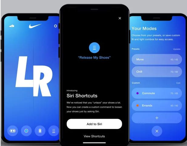 Nike Adapt App. Foto: Nike