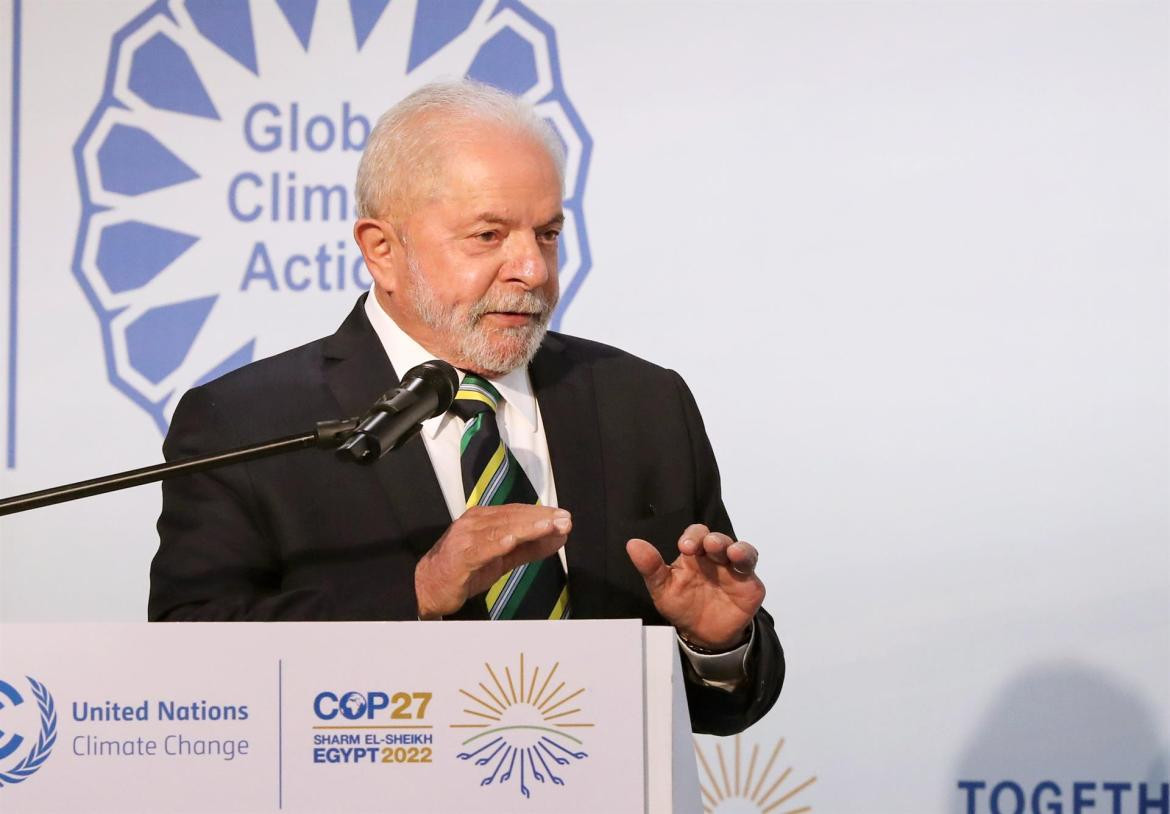 Lula en la COP27. Foto: EFE