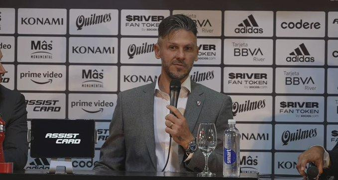 Conferencia de prensa de Martín Demichelis.