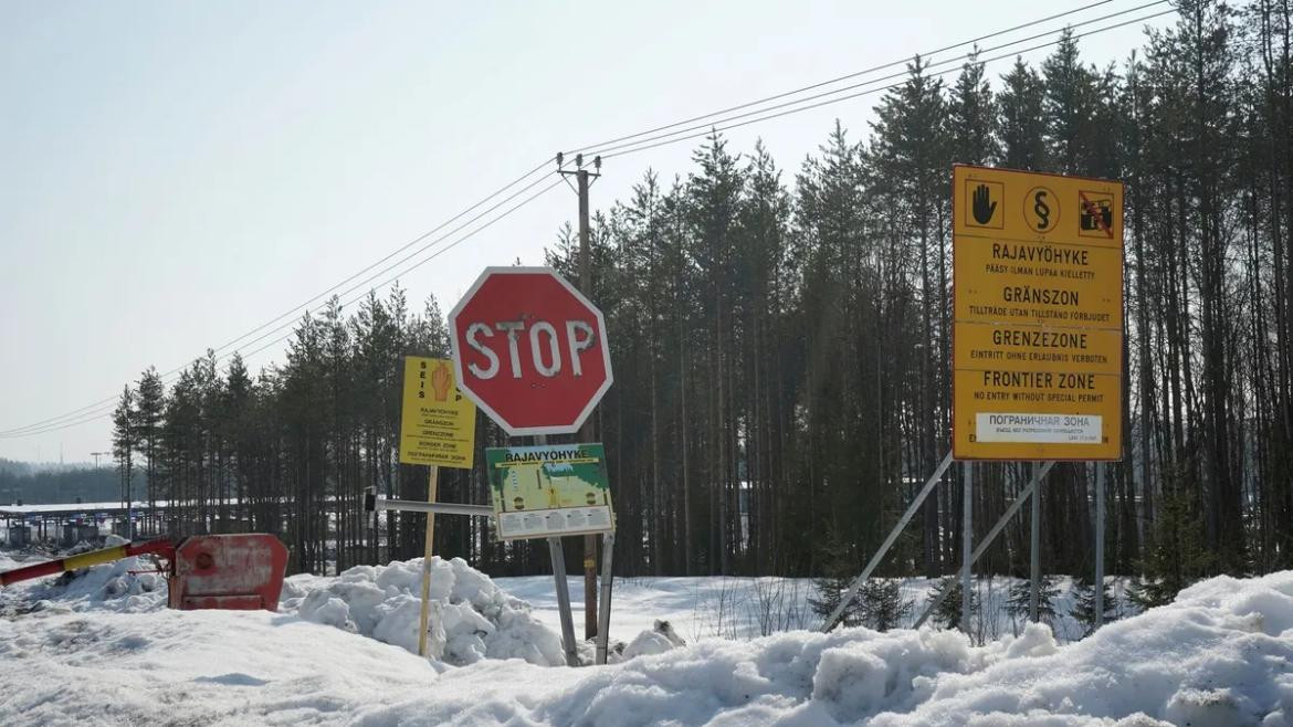 Frontera de Finlandia y Ucrania. Foto: REUTERS