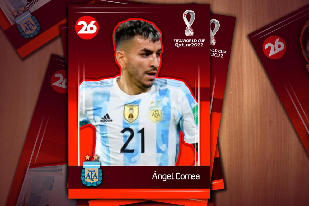 Mundial Qatar 2022, Canal 26, perfil, Ángel Correa