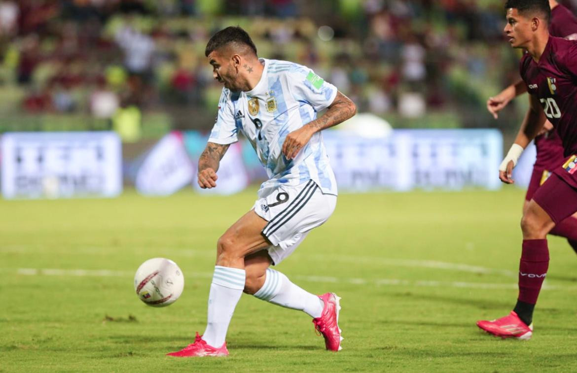 Ángel Correa; Selección Argentina. Foto: NA.