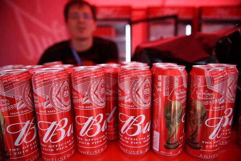 Cerveza en el Mundial de Qatar. Foto: REUTERS.