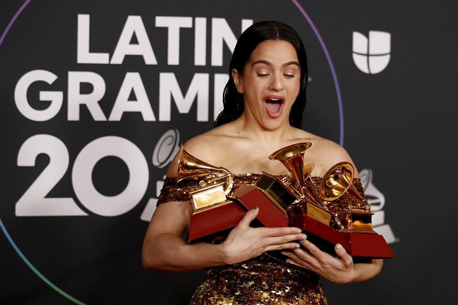 Rosalia premios Grammy Foto efe