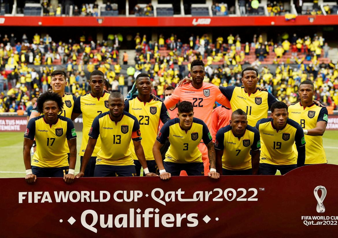 Selección de Ecuador. Foto: REUTERS.
