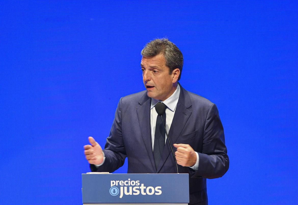 Sergio Massa, ministro de Economía. Foto: NA