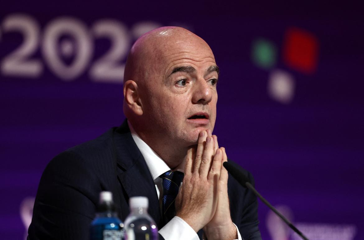 Gianni Infantino. Foto: REUTERS.