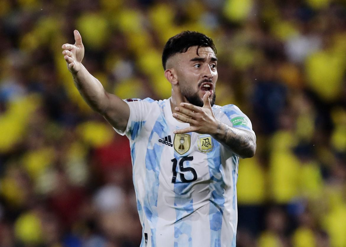 Nicolás González, Selección Argentina. Foto: REUTERS