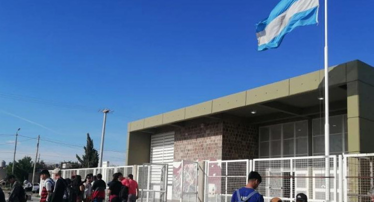 Escuela de Chubut. Foto: NA