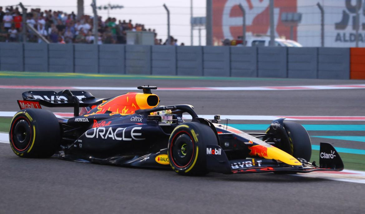 Max Verstappen; ganador en Abu Dhabi. Foto: Reuters.