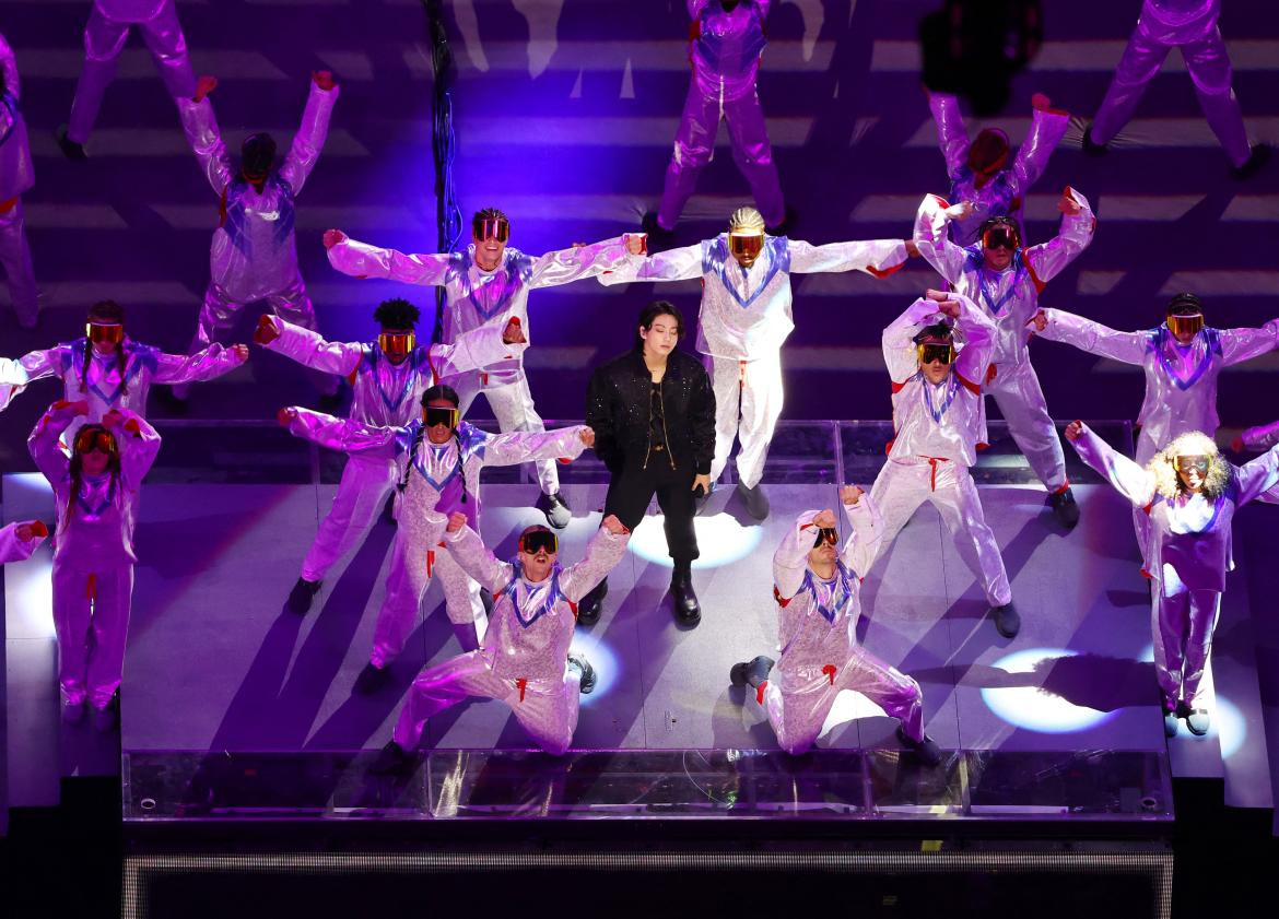 Fiesta inauguración del Mundial Qatar 2022. Foto: Reuters.