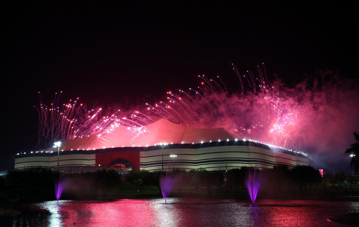 Fiesta inauguración del Mundial Qatar 2022. Foto: Reuters.