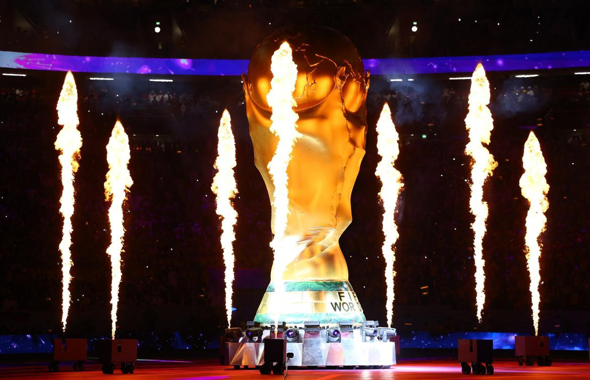 Fiesta inauguración del Mundial Qatar 2022. Foto: Reuters.