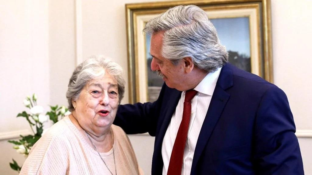 Hebe de Bonafini, Alberto Fernández, Madres de Plaza de Mayo, Gobierno, NA