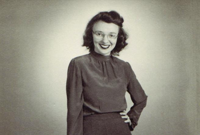 Marie Tharp, cartógrafa. Foto: Télam