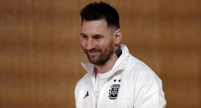 Lionel Messi, Selección Argentina, conferencia, Reuters