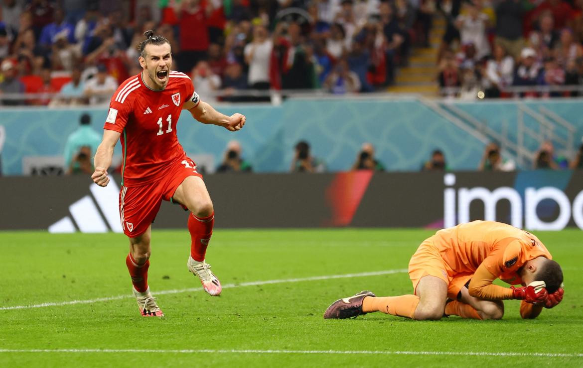 Final; Estados Unidos-Galés; Mundial Qatar 2022. Foto: Reuters.